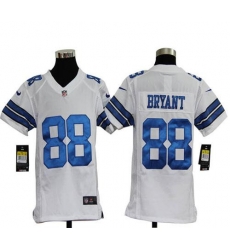 Nike Cowboys #88 Dez Bryant White Youth Stitched NFL Elite Jersey