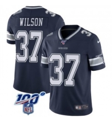 Nike Donovan Wilson Dallas Cowboys Limited Navy 100th Vapor Jersey Youth