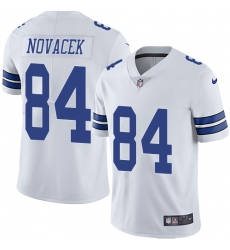 Youth Nike Cowboys #84 Jay Novacek White Vapor Untouchable Elite Player NFL Jersey