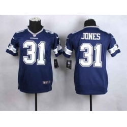 nike youth nfl jerseys dallas cowboys 31 jones blue[nike]