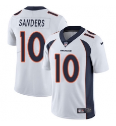 Nike Broncos #10 Emmanuel Sanders White Youth Stitched NFL Vapor Untouchable Limited Jersey