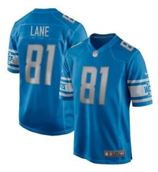 Men Detroit Lions Night Train Lane #81 Nike Men's Blue NFL Stitched Jersey