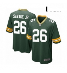 Men Green Bay Packers 26 Darnell Savage Jr Game Green Team Color Football Jersey