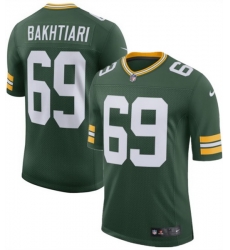 Men Green Bay Packers 69 David Bakhtiari Green 2025 Vapor Untouchable Limited Stitched Football Jersey