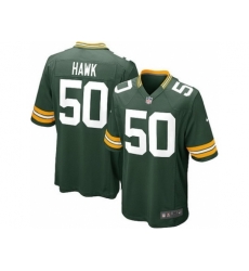 Nike Green Bay Packers 50 A.J. Hawk Green Game NFL Jersey