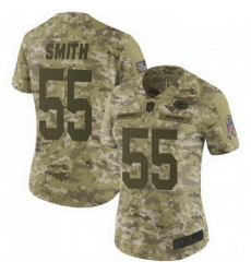 Women Nike Green Bay Packers 55 Za'Darius Smith 2018 Salute to Service Jersey