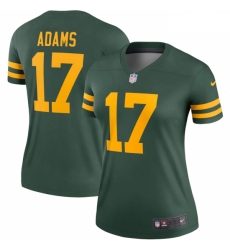 Women's Green Bay Packers #17 Davante Adams Nike Green Alternate Legend Player Jersey