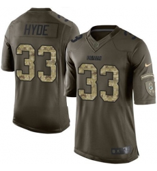 Nike Packers #33 Micah Hyde Green Youth Stitched NFL Limited Salute to Service Jersey