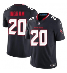 Men Houston Texans 20 Ja Marcus Ingram Navy 2026 F U S E Vapor Limited Stitched Football Jersey Men Houston Texans 20 Ja Marcus Ingram Navy 2026 F U S E Vapor Limited Stitched Football Jersey