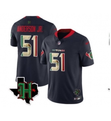 Men Houston Texans 51 Will Anderson Jr F U S E Mexican Vapor Limited Stitched Football Jersey Men Houston Texans 51 Will Anderson Jr F U S E Mexican Vapor Limited Stitched Football Jersey