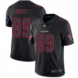 Men Nike Houston Texans 99 JJ Watt Limited Black Rush Impact NFL Jersey