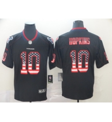 Nike Texans 10 DeAndre Hopkins Black USA Flash Fashion Limited Jersey