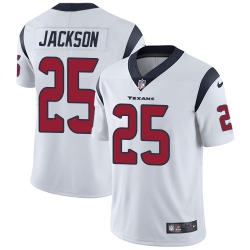 Nike Texans #25 Kareem Jackson White Mens Stitched NFL Vapor Untouchable Limited Jersey