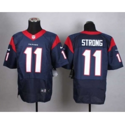 nike nfl jerseys houston texans 11 strong blue[Elite]