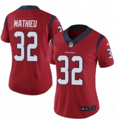 Womens Nike Houston Texans 32 Tyrann Mathieu Red Alternate Vapor Untouchable Elite Player NFL Jersey