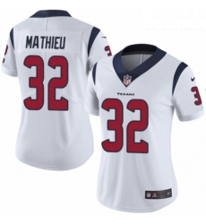 Womens Nike Houston Texans 32 Tyrann Mathieu White Vapor Untouchable Limited Player NFL Jersey