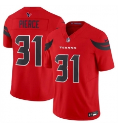 Youth Houston Texans 31 Dameon Pierce Red 2024 Alternate F U S E Vapor Stitched Football Jersey