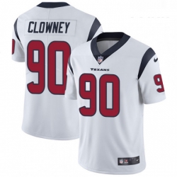 Youth Nike Houston Texans 90 Jadeveon Clowney Limited White Vapor Untouchable NFL Jersey