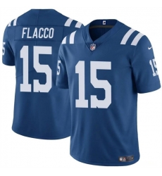 Youth Indianapolis Colts 15 Joe Flacco White Vapor Untouchable Limited Stitched Football Jersey