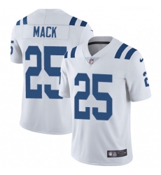 Youth Nike Indianapolis Colts 25 Marlon Mack White Vapor Untouchable Limited Player NFL Jersey