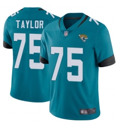 Jaguars 75 Jawaan Taylor Teal Green Alternate Men Stitched Football Vapor Untouchable Limited Jersey