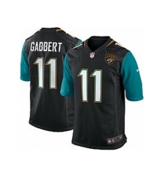 Nike Jacksonville Jaguars 11 Blaine Gabbert Black Game NFL Jersey