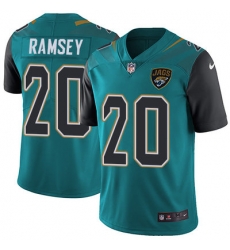 Nike Jaguars #20 Jalen Ramsey Teal Green Team Color Mens Stitched NFL Vapor Untouchable Limited Jersey