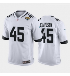 men k'lavon chaisson jacksonville jaguars white game jersey 