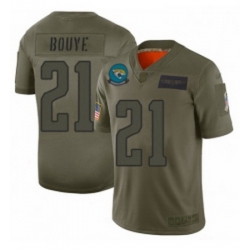 Youth Jacksonville Jaguars 21 AJ Bouye Limited Camo 2019 Salute to Service Football Jersey