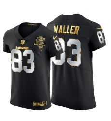 Las Vegas Raiders 83 Darren Waller Men Nike Black Edition Vapor Untouchable Elite NFL Jersey