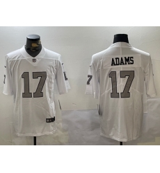 Men Las Vegas Raiders 17 Davante Adams white 2023 F U S E Vapor Untouchable Stitched Football Jersey