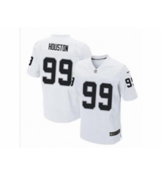 Nike Oakland Raiders 99 Lamarr Houston white Elite NFL Jersey