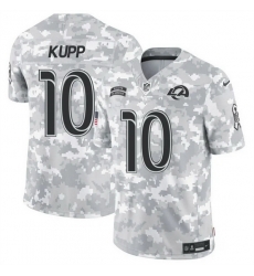 Men Los Angeles Rams 10 Cooper Kupp 2024 F U S E Arctic Camo Salute To Service Limited Stitched Football Jersey