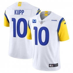 Men Los Angeles Rams 2022 #10 Cooper Kupp White With 3-star C Patch Vapor Untouchable Limited Stitched NFL Jersey