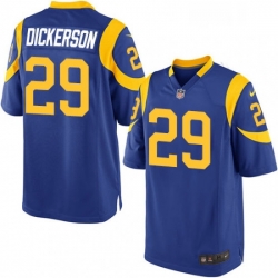 Men Nike Los Angeles Rams 29 Eric Dickerson Game Royal Blue Alternate NFL Jersey