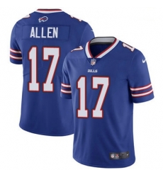 Nike Buffalo Bills 17 Josh Allen Royal Blue Team Color Stitched NFL Vapor Untouchable Limited Jersey