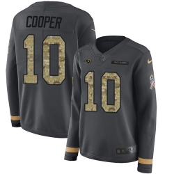 Nike Rams #10 Pharoh Cooper Anthracite Salute to Service Jersey