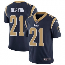 Nike Rams 21 Donte Deayon Navy Blue Team Color Men Stitched NFL Vapor Untouchable Limited Jersey