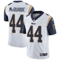 Nike Rams #44 Jacob McQuaide White Mens Stitched NFL Vapor Untouchable Limited Jersey