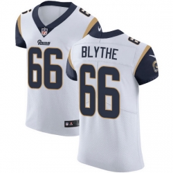 Nike Rams 66 Austin Blythe White Men Stitched NFL New Elite Jersey