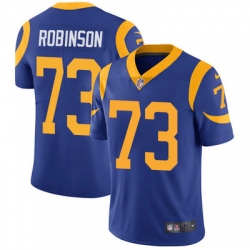 Nike Rams #73 Greg Robinson Royal Blue Alternate Mens Stitched NFL Vapor Untouchable Limited Jersey