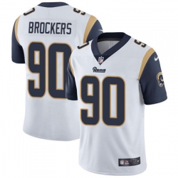 Nike Rams #90 Michael Brockers White Mens Stitched NFL Vapor Untouchable Limited Jersey