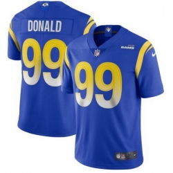 Nike Rams 99 Aaron Donald Royal 2020 New Vapor Untouchable Limited Jersey