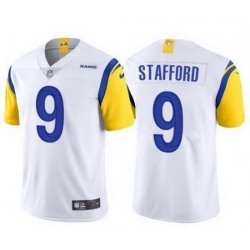 Youth Nike Los Angeles Rams 9 Matthew Stafford White Vapor Untouchable Limited Jersey