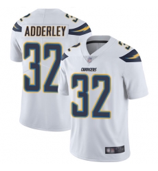 Chargers 32 Nasir Adderley White Men Stitched Football Vapor Untouchable Limited Jersey