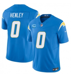Men Los Angeles Chargers 0 Daiyan Henley Blue 2026 F U S E 2 Star C Patch Vapor Limited Stitched Football Jersey Men Los Angeles Chargers 0 Daiyan Henley Blue 2026 F U S E 2 Star C Patch Vapor Limited Stitched Football Jersey