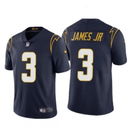 Men Los Angeles Chargers 3 Derwin James Jr  Navy Vapor Untouchable Limited Stitched jersey