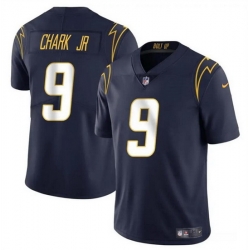 Men Los Angeles Chargers 9 DJ Chark Jr Navy 2024 Vapor Limited Stitched Football Jersey