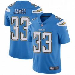 Men Nike Los Angeles Chargers 33 Derwin James Electric Blue Alternate Vapor Untouchable Limited Player NFL Jersey