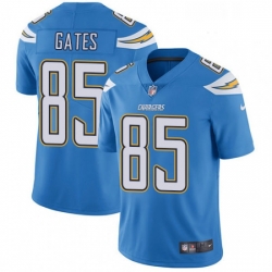 Men Nike Los Angeles Chargers 85 Antonio Gates Electric Blue Alternate Vapor Untouchable Limited Player NFL Jersey